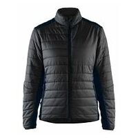 Damen Jacke warm gefüttert Schwarz/Dunkel Marineblau L