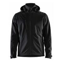 Softshell Jacke Schwarz/Schwarz 4XL