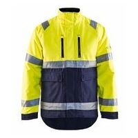 High Vis téli kabát High Vis sárga/tengerészkék 4XL