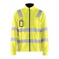 Jól láthatósági fleece dzseki High Vis sárga 4XL