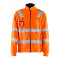 Veste polaire haute visibilité orange 4XL