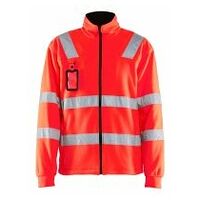 High Vis Fleecejacke High Vis Rot XL