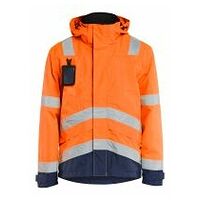 High Vis Funktionsjacke High Vis Orange/Marineblau 4XL