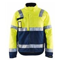 Winterjacke High Vis Gelb/Marineblau 4XL