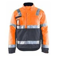 Winterjacke High Vis Orange/Mittelgrau 4XL