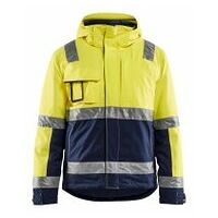 High Vis Winterjacke High Vis Gelb/Marineblau 4XL