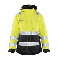 Damen High Vis Winterjacke High Vis Gelb/Schwarz L