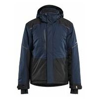 Winterjacke Dunkel Marineblau/Schwarz 4XL