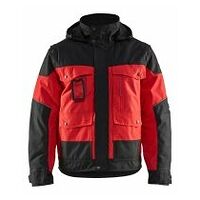 Winterjacke Rot/Schwarz L