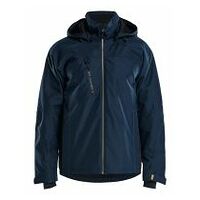 Leichte gefütterte Funktionsjacke Dunkel Marineblau/Schwarz 4XL