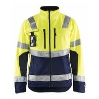 High Vis Softshell Jacke High Vis Gelb/Marineblau 4XL