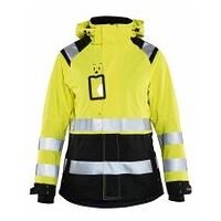 Damen High Vis Shell Jacke High Vis Gelb/Schwarz L