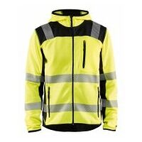 High Vis Strickjacke High Vis Gelb/Schwarz 4XL