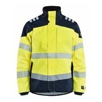 Multinorm Softshell Jacke High Vis Gelb/Marineblau 4XL