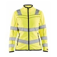 Damen High Vis Microfleece Jacke High Vis Gelb M