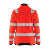 Women's microfleece jacket Hi-Vis Red hi-vis L