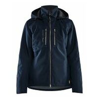 Veste fonctionnelle femme légèrement doublée Bleu marine/noir XS