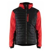 Hybrid Jacke Rot/Schwarz 4XL