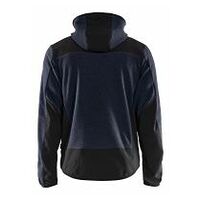 Veste en tricot avec Softshell Bleu marine/noir foncé 4XL
