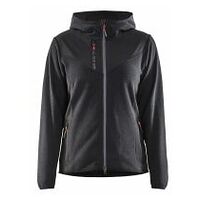 Chaqueta de punto para mujer Gris oscuro/Negro L