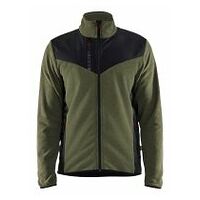 Chaqueta de punto Softshell Verde Otoño/Negro 4XL