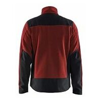 Vest met Softshell Rust Red/Black 4XL
