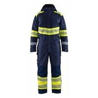 High Vis Winteroverall Marineblau/ High Vis Gelb XXS