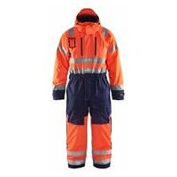 High Vis Winteroverall High Vis Orange/Marineblau C46