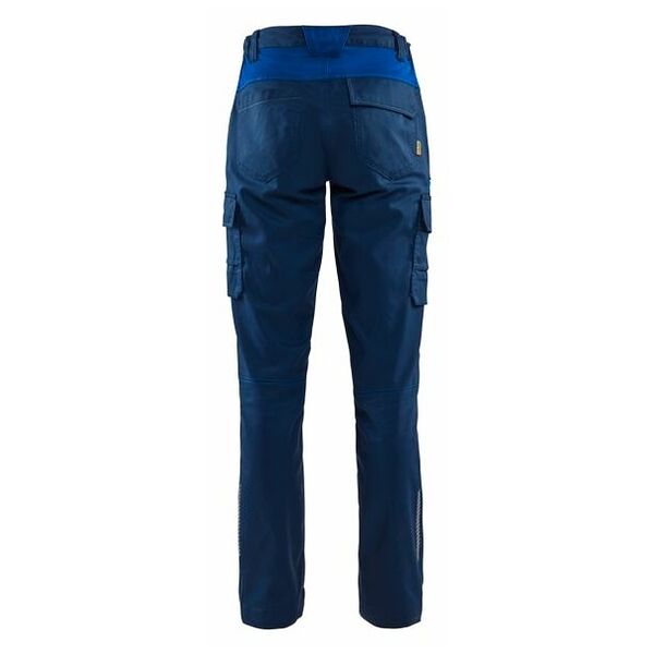 Pantalon bleu de travail fashion femme