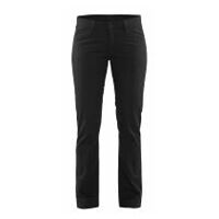 Damen Chinohose 2-Wege-Stretch Schwarz D21