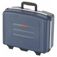 Service tool case with base shell and tool boards