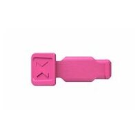 Clip ColorCode magenta (10 pezzi) 122 mm