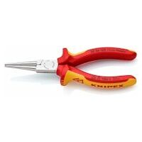 Langbeckzange isoliert mit Mehrkomponenten-Hüllen, VDE-geprüft verchromt 160 mm