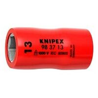 Dugókulcs betét hatlapfejű csavarokhoz belső négyszöggel 3/8″ 45 mm