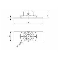 844 Dt-B Tiefenmaßenanschlagbrücke für Messdorne Ø 40 -60 mm