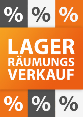 Lagerräumungsverkauf