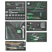 Assortment tool 821/6 157 pcs.