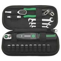 Bicycle tool set in textile bag Radset 701 L.230mm W.102mm H.40mm 17 pcs.