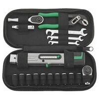 Bicycle tool set Rad-Set 730/2 L.230mm W.102mm H.40mm 18 pcs.