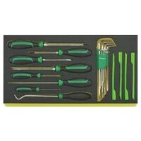 Assortment tool TCS 13214/1 WT/LM 5 13 pcs.