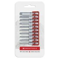 PrecisionBits, vorm E 6,3 (1/4″), set in het handige BitBlock