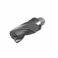 MM SPD145-15-3T10 IC908 Cabezales de perforación de carburo sólido intercambiables de tres flautas