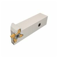 QTHR 25-30-JHP-MC Grooving and Parting Tools Carrying GROOVE 4 CUT Inserts with Inlets for High-Pressure Coolant