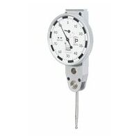 P-LINE 232GL analogue lever-type dial test indicator, lateral, 3 mm, 0,01 mm, Ø 40 mm