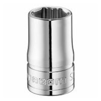 OGV Socket insert 1/2Z Hexagon, 15 mm