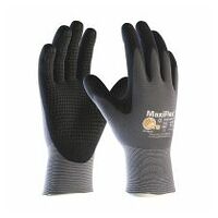 Seamless Knit Nylon Glove with Nitrile Coated MicroFoam Grip on Palm & Fingers - Micro Dot Palm - Touchscreen Compatible