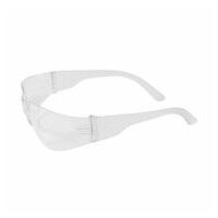 Rimless Safety Glasses with Clear Temple and Clear Lens