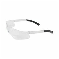 Rimless Safety Glasses with Clear Temple, Clear Lens and Anti-Scratch / Anti-Fog Coating, Lens tinting: CLEAR-ASAF