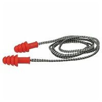 Reusable TPR Corded Ear Plugs - NRR 27  CORDED