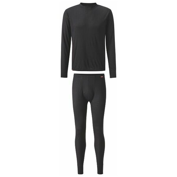 Assortimento di biancheria intima funzionale light, nero, Taglia unisex: S